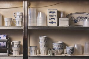The Russ & Daughters items in their West Elm collaboration.