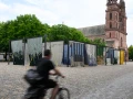 A cyclist rides in Basel, Switzerland, on June 16, 2026. Photo by Harold Cunningham/Getty Images.