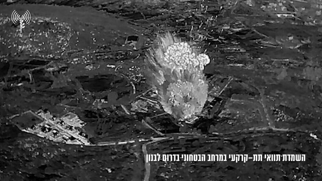 השמדה של מפקדה תת-קרקעית של חיזבאללה