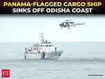 Image for Panama-flagged cargo vessel sinks off Odisha, Indian Coast Guard saves 2