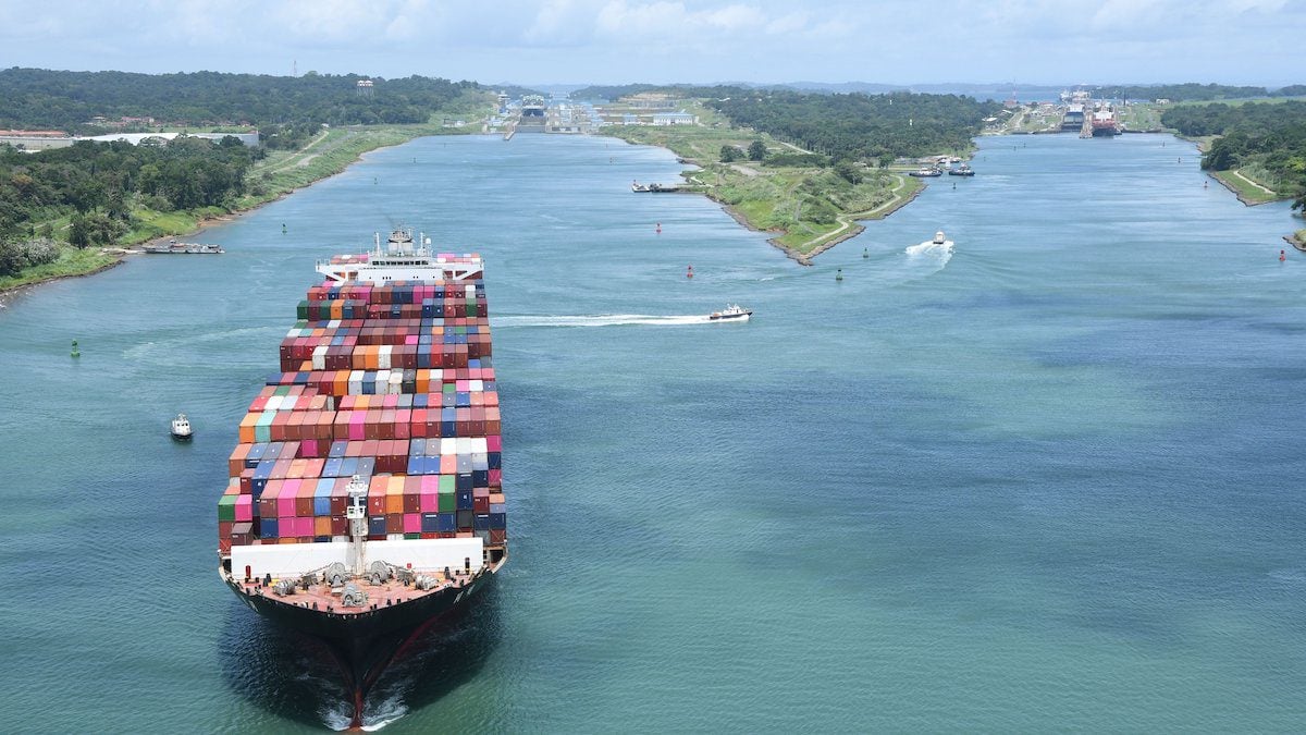 panama canal speed limit