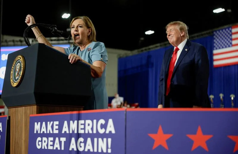 U.S. President Donald Trump attends campaign rally for U.S. Senator Darline Graham (R-SC), in Myrtle Beach