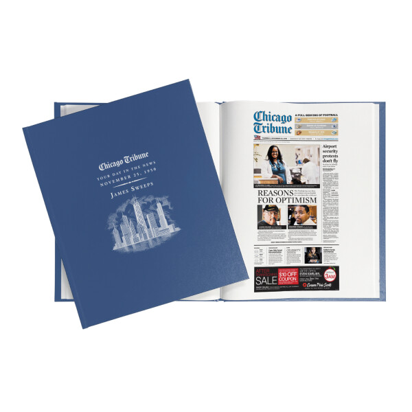 Chicago Tribune Birthday Book