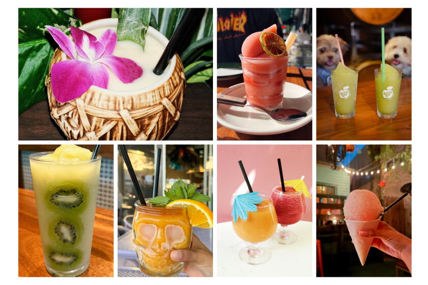 Frozen Drinks from across Los Angeles. (Danielle Dorsey, Melody Xu, Stephanie Breijo and Melody Xu / Los Angeles Times)