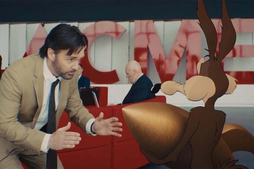 A scene from "Coyote vs. Acme."