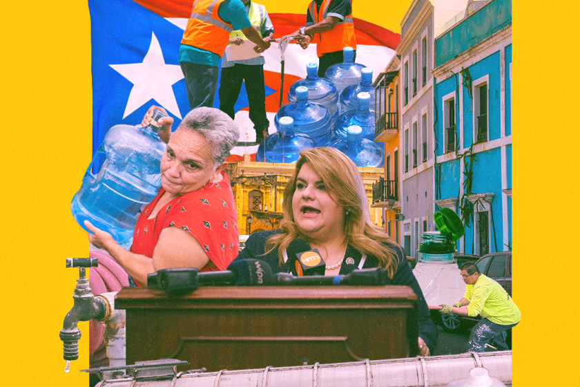 Puerto Rico water rationing.