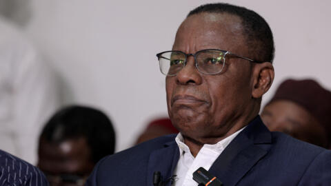 L'opposant camerounais Maurice Kamto, le 19 juillet 2025.
