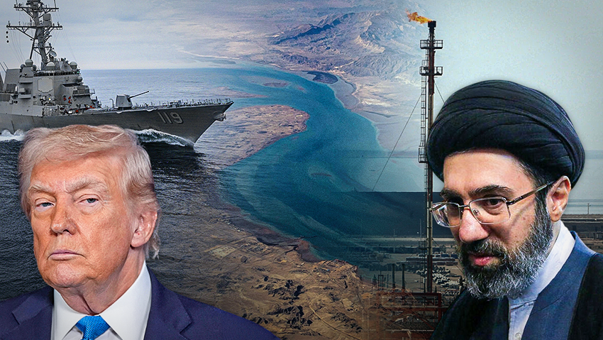 US President Donald Trump, Iranian Supreme Leader Mojtaba Khamenei 