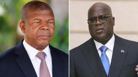 Le président angolais, João Lourenço, et le président congolais, Félix Tshisekedi. (illustration)