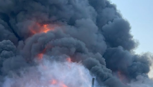 У Бєлгороді під атаку потрапив склад Ozon