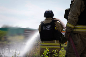 У Полтаві загасили пожежі після атаки РФ, кількість постраждалих зросла до п'яти