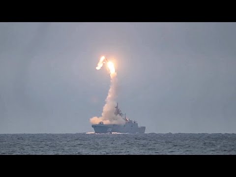 Первый пуск гиперзвуковой ракеты «Циркон» с борта фрегата «Адмирал Горшков» thumbnail