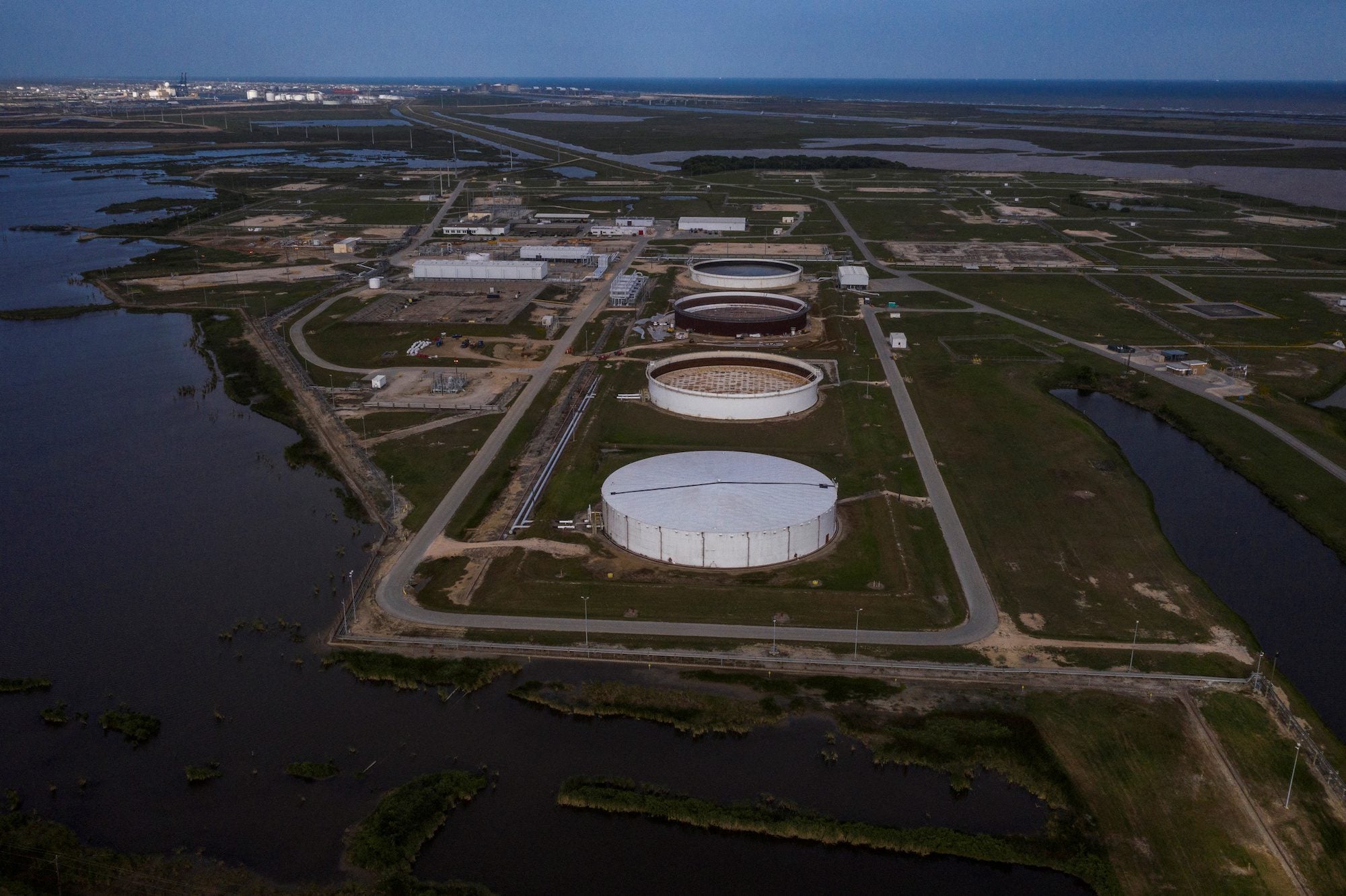 Strategic Petroleum Reserve Tanks