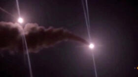 Footage published by Iran purports to show missiles launched at US military targets in Jordan on August 31, 2026
