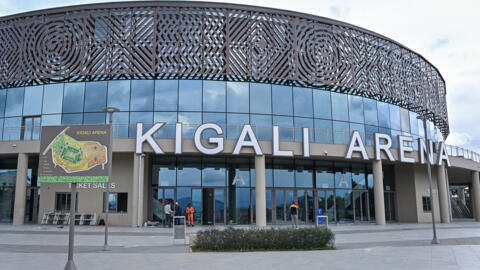Vue d'ensemble de la Kigali Arena, le 2 novembre 2021.
