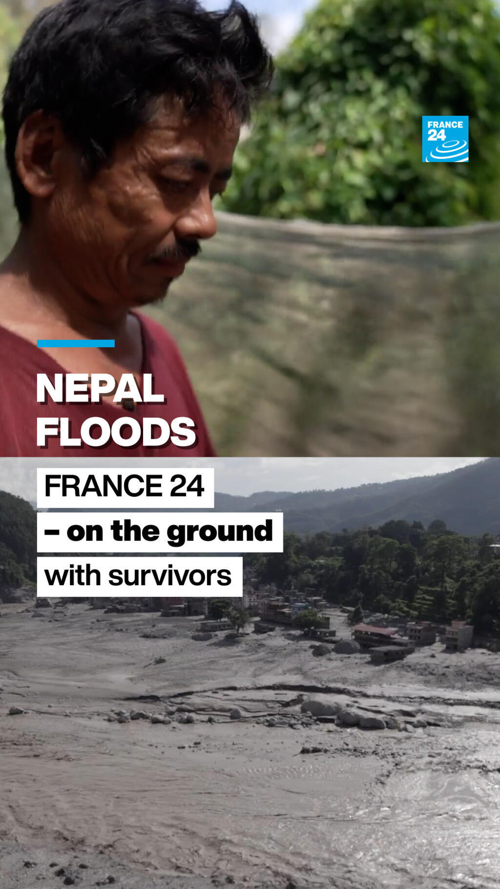 Nepal deadly floods: FRANCE 24 report – on the ground with survivors