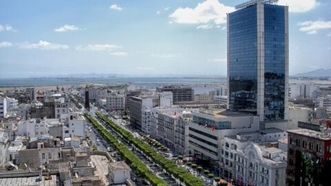 Vue de Tunis,Tunisie