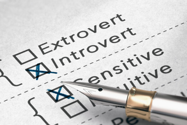 Personality test - introverts, extroverts