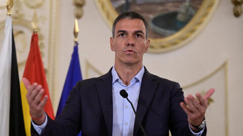 Le Premier ministre espagnol Pedro Sanchez à Ceuta, le 31 juillet 2026.
