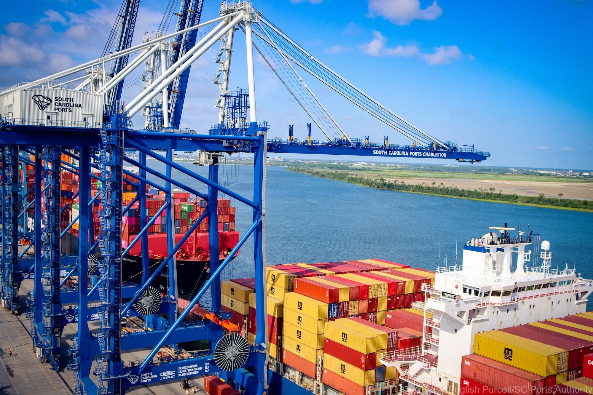 The Wando Welch Terminal at the Port of Charleston