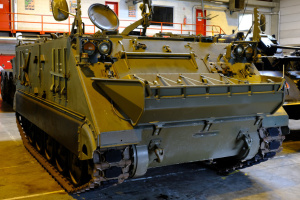 В Україні розробили для бронетранспортера M113 модуль із перезаряджанням кулемета зсередини