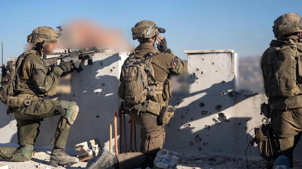 IDF forces operating in southern Lebanon (Photo: IDF Spokesperson's Unit) פעילות חטיבה 401 בדרום לבנון