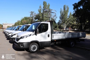 Громади Миколаївщини отримали 13 одиниць автомобільної техніки від німецьких партнерів