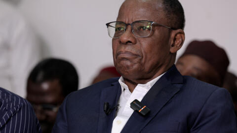 L'opposant camerounais Maurice Kamto, le 19 juillet 2025.