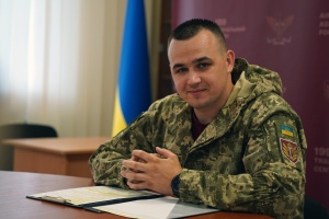 Владислав Стадніченко, старший офіцер відділення 199 навчального центру ДШВ ЗСУ