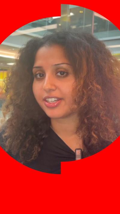 BBC presenter in studio
