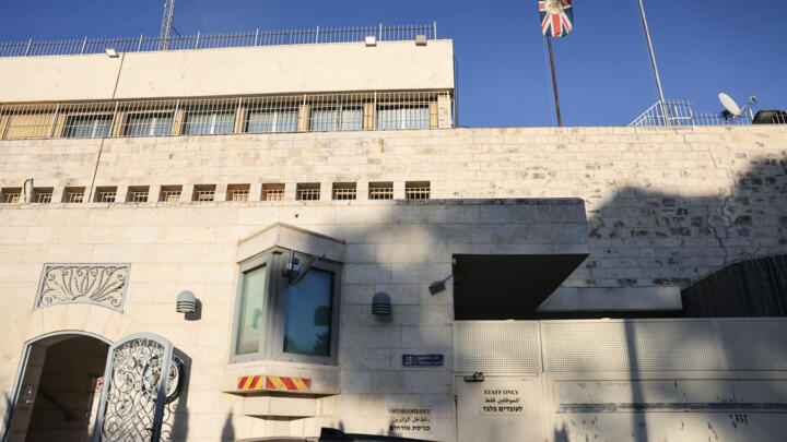 The British consulate in the Israeli-annexed east Jerusalem on September 8, 2026