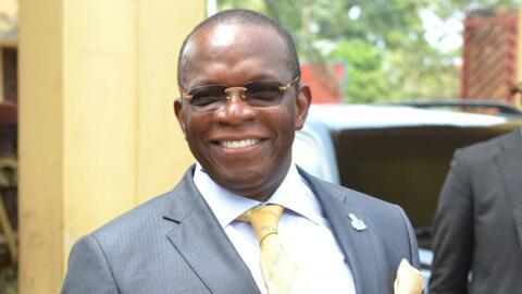 Ibrahima Kassory Fofana, en octobre 2015 à Conakry (photo d'archive).