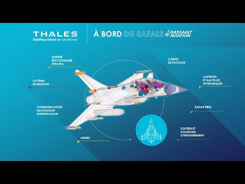Thales à bord du Rafale de Dassault Aviation thumbnail