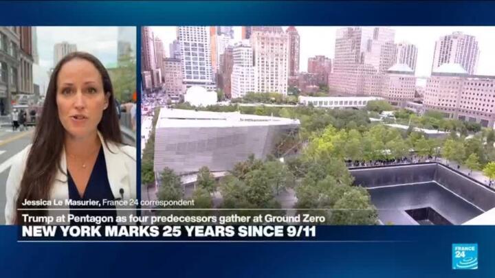 Donald Trump absent as NYC marks 9/11 anniversary with first Muslim mayor