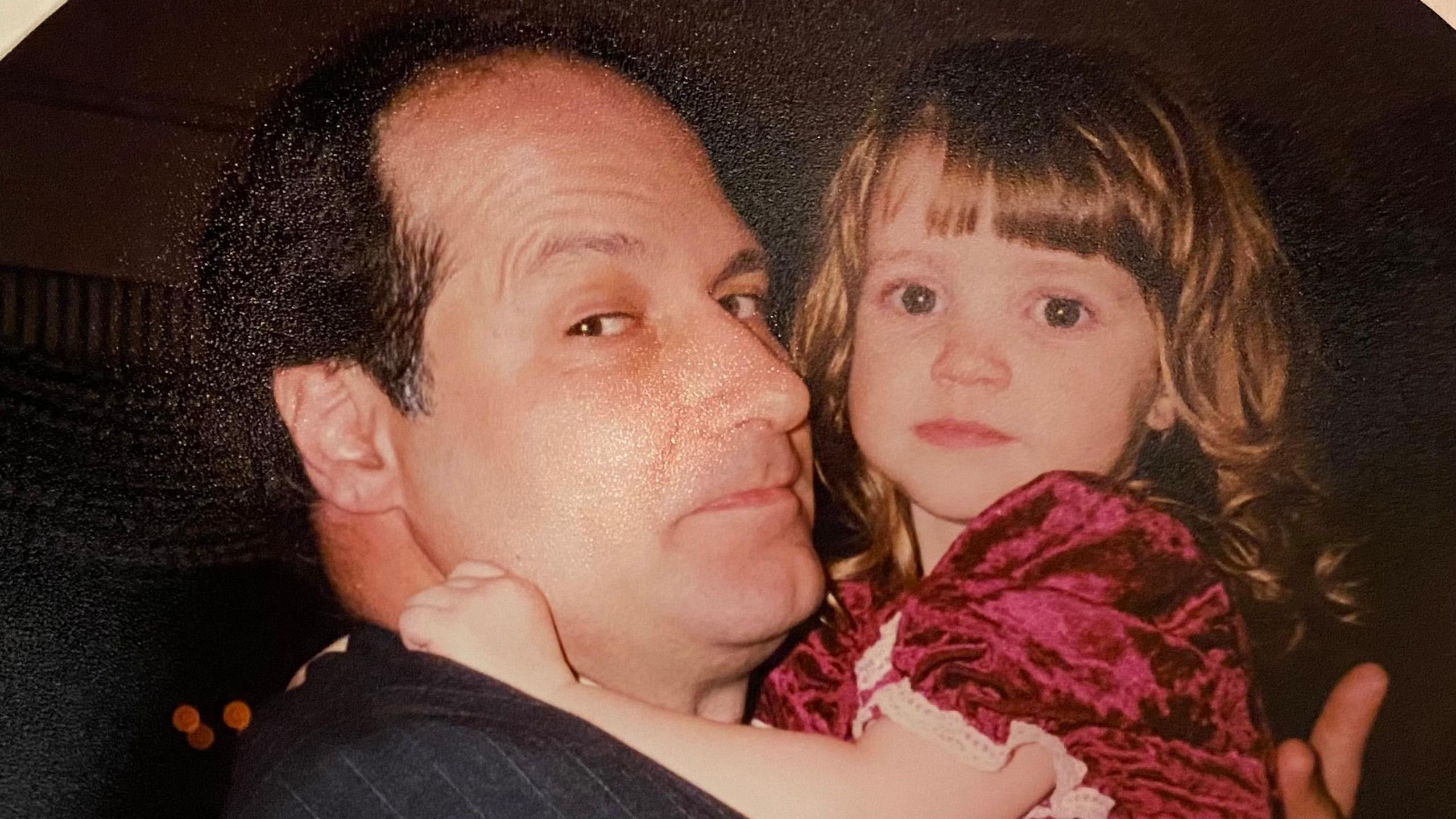 Juliette Scauso and her dad, firefighter Dennis Scauso