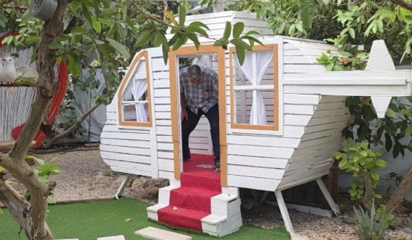 In Gaza, a Garden Designer Creates a Spa...