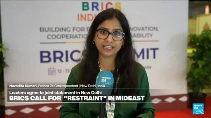 BRICS nations urge 'maximum restraint' in Middle East war