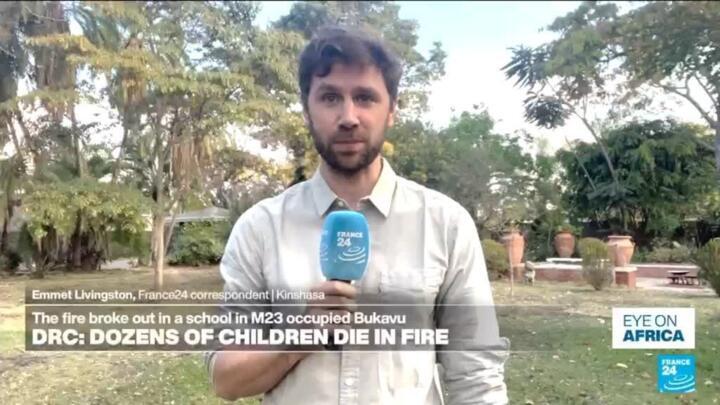 DR Congo: At least 24 children die in school fire