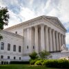 The U.S. Supreme Court ruled in a case involving the legality of the Trump administration's controversial deportation law.