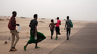 Migrants risk hunger and drowning on route from Horn of Africa to Yemen