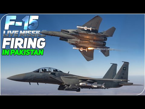 Saudi F-15 Eagles Live Missile Firing in Pakistan | Naseem Al-Bahr 13 Exercise thumbnail