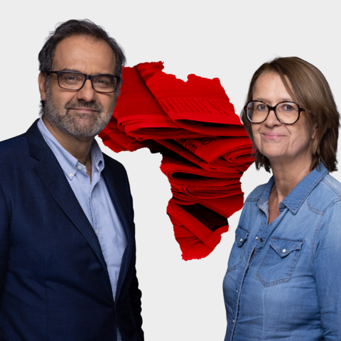 Frédéric Couteau et Catherine Potet.