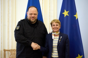 Стефанчук обговорив із головою Комітету міністрів РЄ новий План дій Ради Європи для України