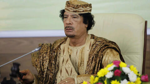 Le dirigeant libyen Mouammar Kadhafi, ici au Sommet de l'Union africaine le 31 août 2009 (image d'illustration).
