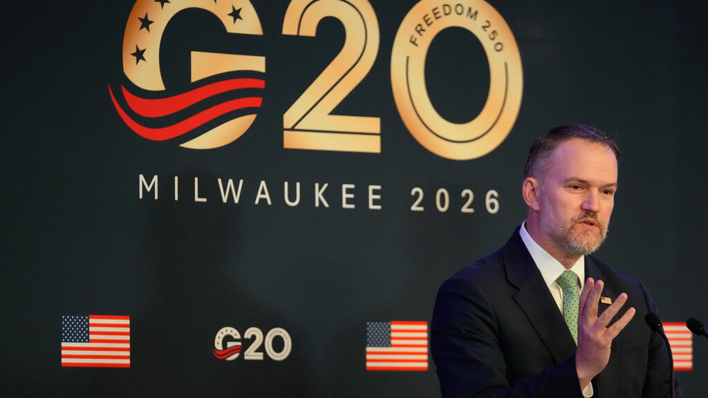 US Trade Representative Jamieson Greer speaks during a press conference, Oct. 1, 2026, at the G20 Trade Ministerial in Milwaukee