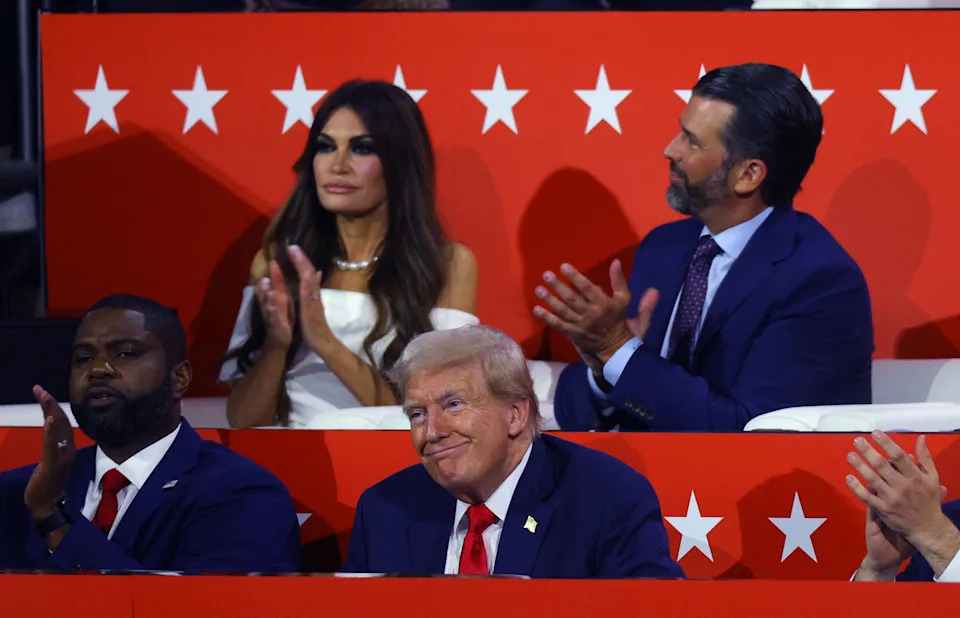 Don Jr. and Guilfoyle split up in 2024. / Brian Snyder / REUTERS