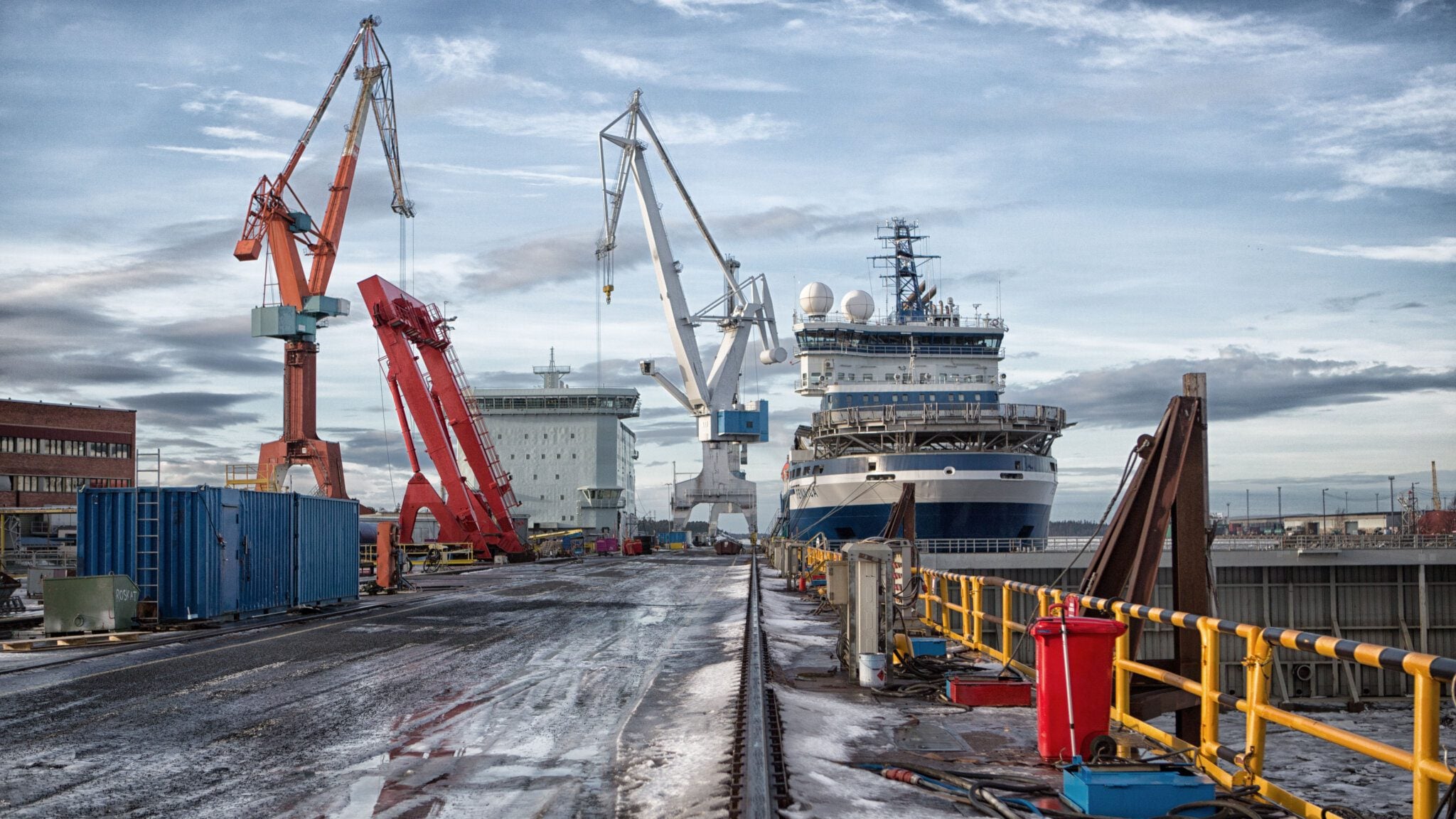 First U.S. Arctic Security Cutter Takes Shape in Finland as Second Approaches Construction