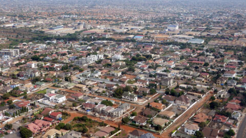 Une vue aérienne d'Accra, au Ghana. (image d'illustration)