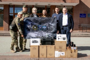 Прикарпаття передало бригаді «Едельвейс» військового обладнання на понад ₴1,3 мільйона