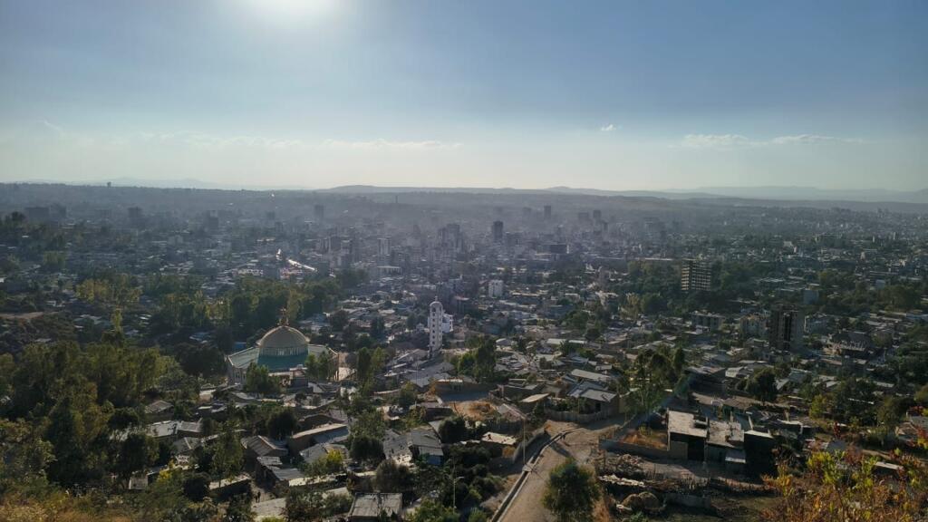 Mekele, la capitale régionale, est une prise majeure pour l'armée fédérale. Cliché daté du 10 février 2026.